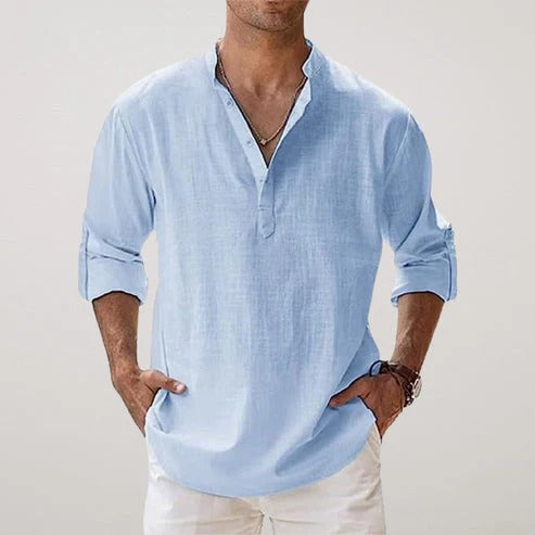 CAMISA DE LINO DE VERANO CAPRI